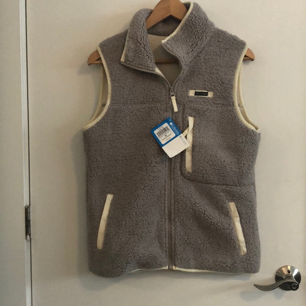 NWT Columbia Mountain Side Heavyweight Fleece Vest